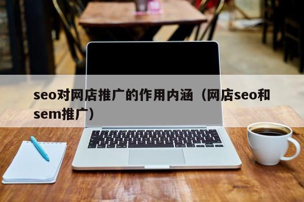 seo对网店推广的作用内涵（网店seo和sem推广）