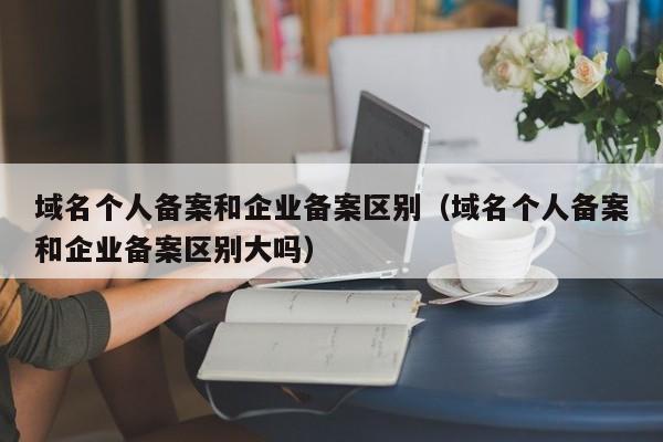 域名个人备案和企业备案区别（域名个人备案和企业备案区别大吗）