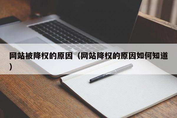 网站被降权的原因（网站降权的原因如何知道）