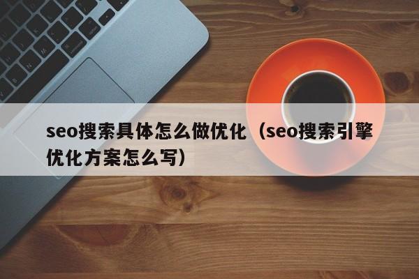 seo搜索具体怎么做优化（seo搜索引擎优化方案怎么写）