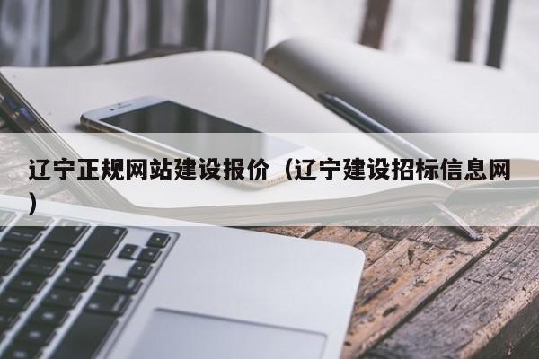 辽宁正规网站建设报价（辽宁建设招标信息网）