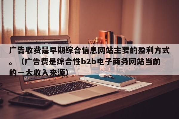 广告收费是早期综合信息网站主要的盈利方式。（广告费是综合性b2b电子商务网站当前的一大收入来源）