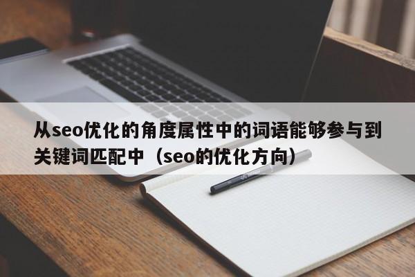 从seo优化的角度属性中的词语能够参与到关键词匹配中（seo的优化方向）