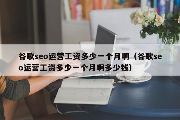 谷歌seo运营工资多少一个月啊（谷歌seo运营工资多少一个月啊多少钱）